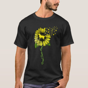Great Dane Mama Sonnenblumenmüttertag 2023 T-Shirt