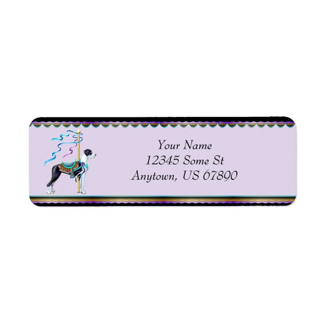 Great Dane Mantle Carousel UC Labels (Vorne)