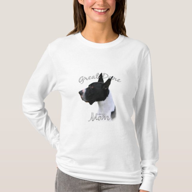 Great Dane (mantle) Mama 2 T-Shirt (Vorderseite)