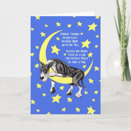Great Dane Mantle Twinkle Karte