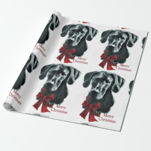 Great Dane MerChristmas Geschenkpapier