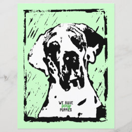 Great Dane Modern Stationery