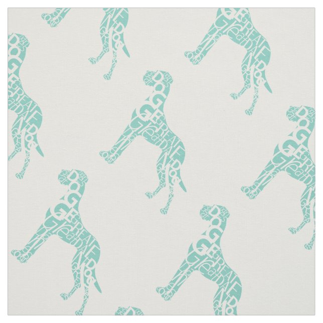 Great Dane Mustypus Stoff (Muster)