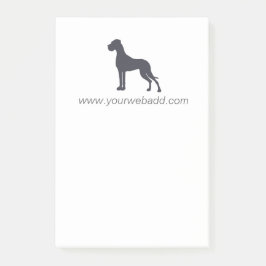 Great Dane Notes Post-it Klebezettel