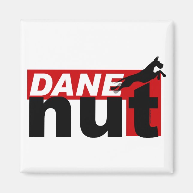 Great Dane Nut Magnet (Vorne)