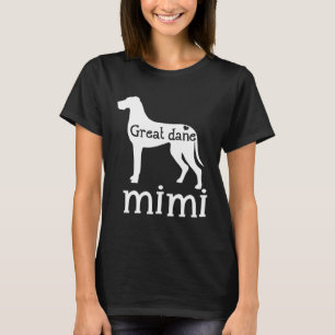 Great Dane Oma Great Dane Mimi Dog Lover Mothe T-Shirt