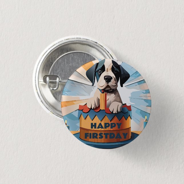 Great Dane Owner Button (Vorne & Hinten)
