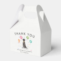 Great Dane Pawty Puppy Hund Geburtstag Vielen Dank