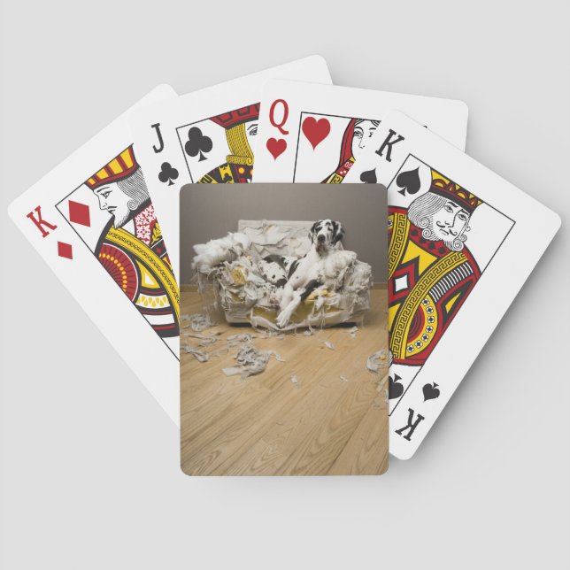 Great Dane Playing Cards Spielkarten (Rückseite)