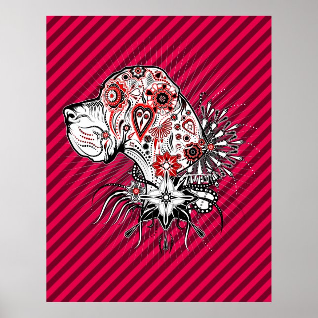 Great Dane Poster (Vorne)