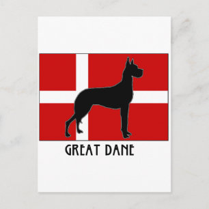 Great Dane Postkarte