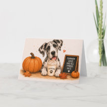 Great Dane Pumpkin Spice