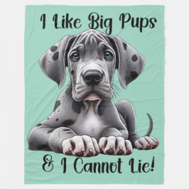 Great Dane Puppy Fleecedecke