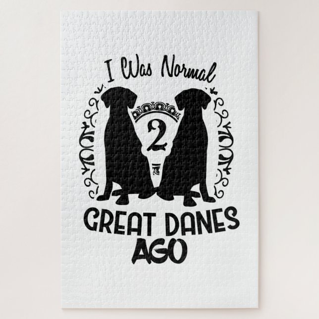 Great Dane Puzzle (Vertikal)