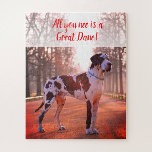 Great Dane Puzzle Personalisiert