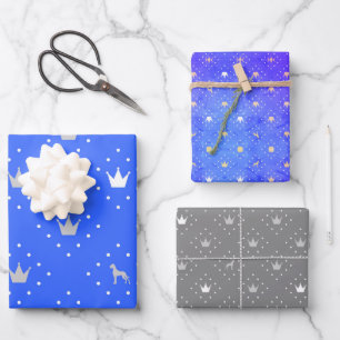 Great Dane Regal Pattern Geschenkpapier Set