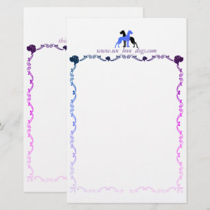 Great Dane romantische Briefpapier-Korrespondenz Briefpapier