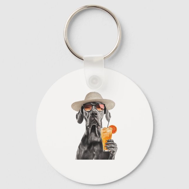 Great Dane Schlüsselanhänger (Vorderseite)