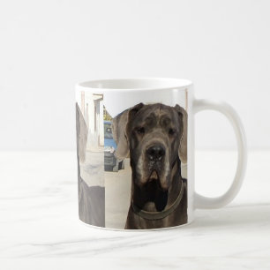 great dane-Schwarzes Kaffeetasse