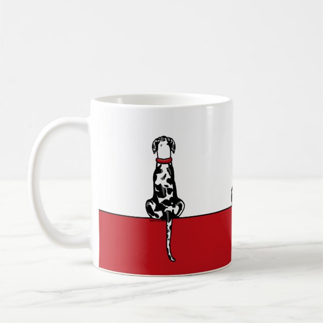 Great Dane Sit Harle UC Kaffeetasse (Links)
