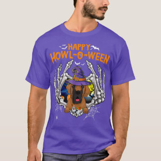 Great Dane Skeleton Heart Happy HowlOWeen Costume  T-Shirt