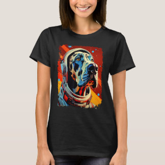Great Dane Space Astronaut T-Shirt