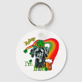 Great Dane St Patricks Day Schlüsselanhänger