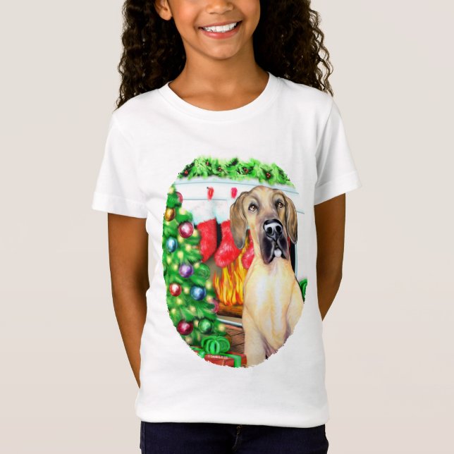 Great Dane Strumpfs Fawn UC T-Shirt (Vorderseite)