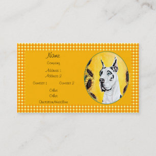 Great Dane Sunny Harle Business Cards Visitenkarte