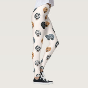 Great Dane Süßer Hund Liebhaber Muster Leggings