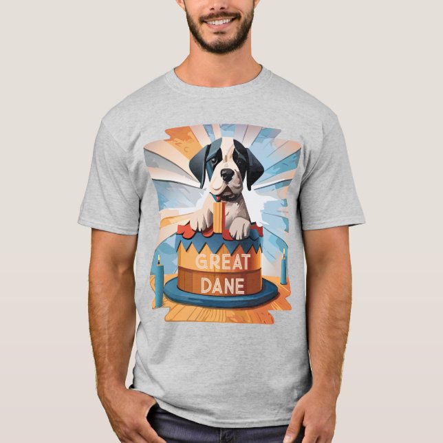 Great Dane T-Shirt (Vorderseite)