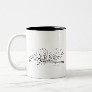 Great Dane Tasse – Minimalistische Hundetasse
