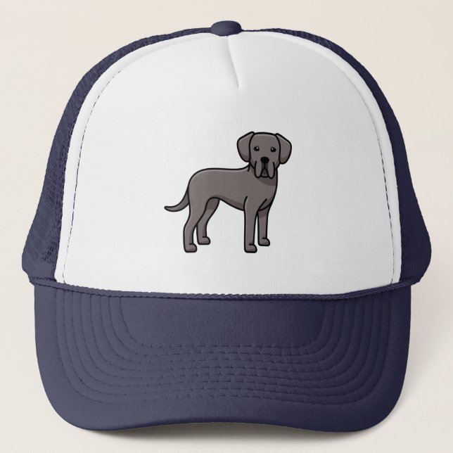 Great Dane Truckerkappe (Vorderseite)