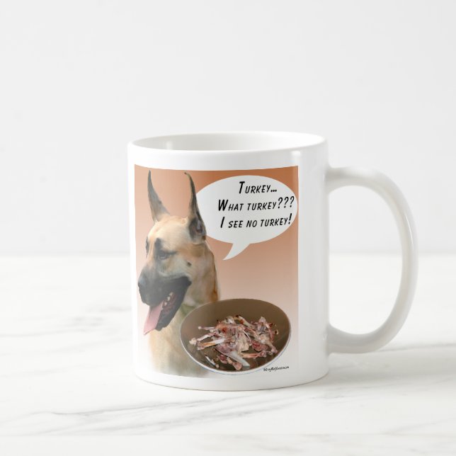 Great Dane Türkei Tasse (Rechts)