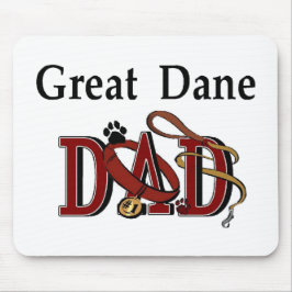 Great Dane Vater Geschenke Mousepad
