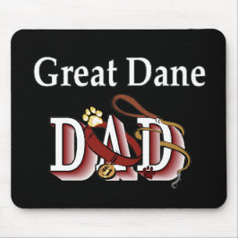 Great Dane Vater Geschenke Mousepad