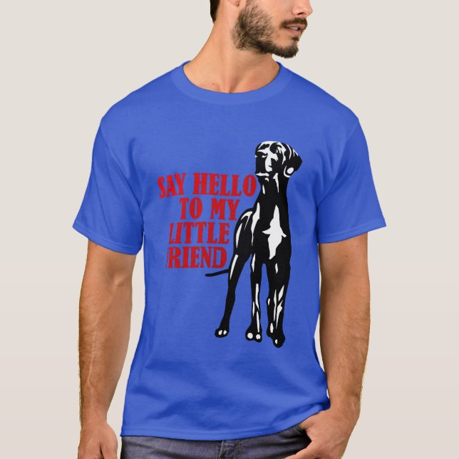 Great Dane Vater Gift T-Shirt (Vorderseite)