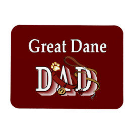Great Dane Vater Magnet