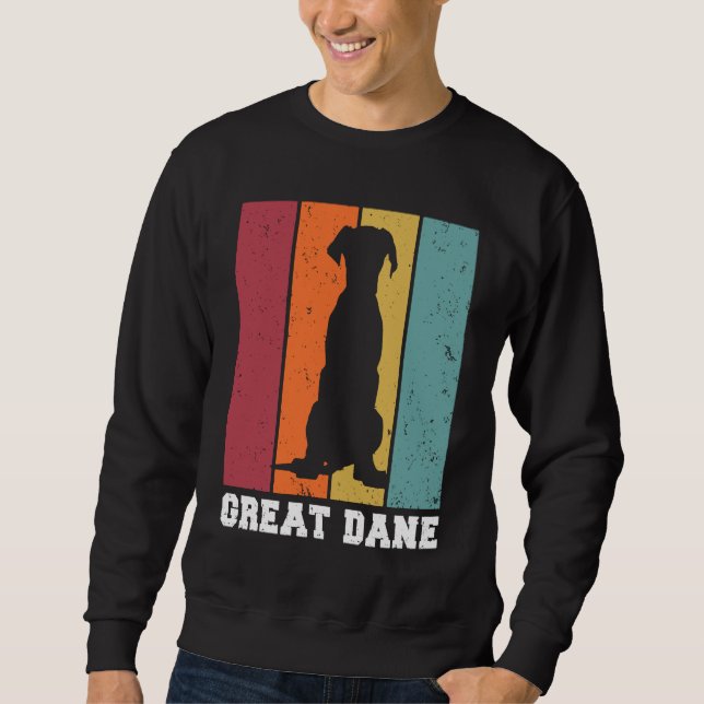 Great dane Vintage  2 Sweatshirt (Vorderseite)