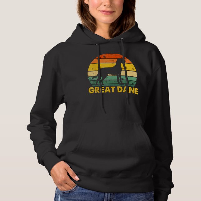 Great Dane Vintage Hoodie (Vorderseite)