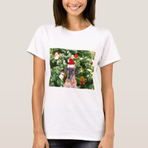 Great Dane w Christmas Tree Geschenkboxen Weihnach T-Shirt