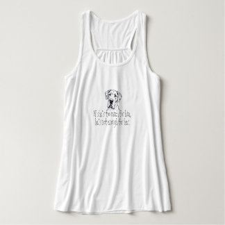 Great Dane Weiblich weise Worte du bist genug Tank Top