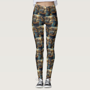 Great Dane Weihnachtsfest Reise Leggings