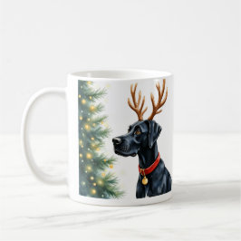 Great Dane Weihnachtstasse Kaffeetasse
