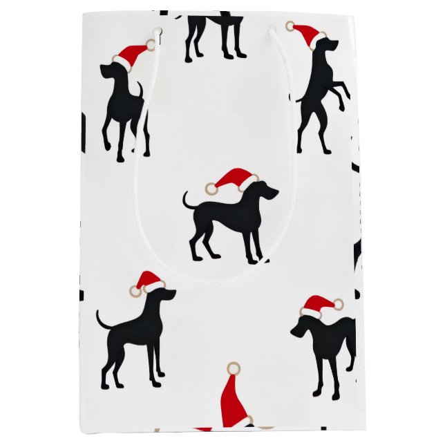 Great Dane Wrapping Paper Mittlere Geschenktüte (Vorderseite)