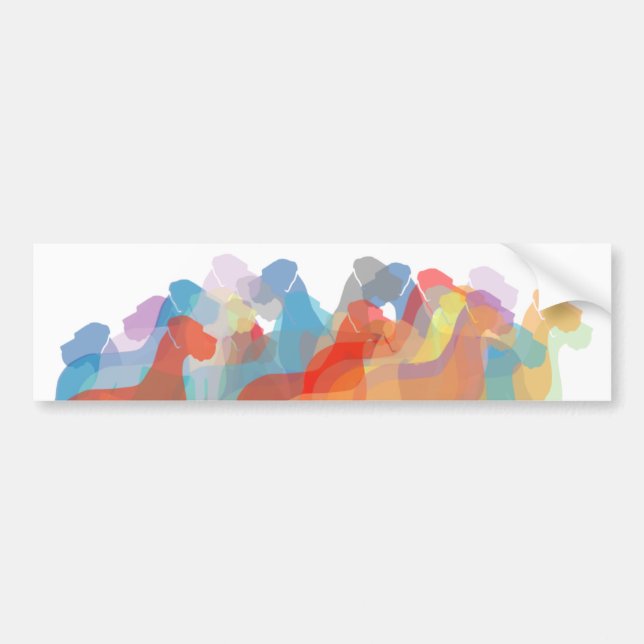 Great Danes Autoaufkleber (Vorne)