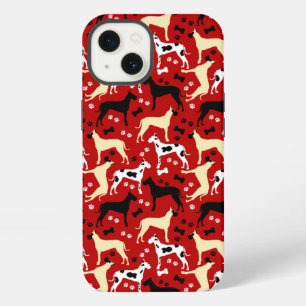 Great Danes Dog Pattern Harlequin Case-Mate iPhone 13 Hülle