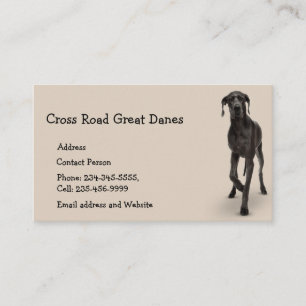 Great Danes Dog Pet Animal Business Card Magnet Visitenkarte