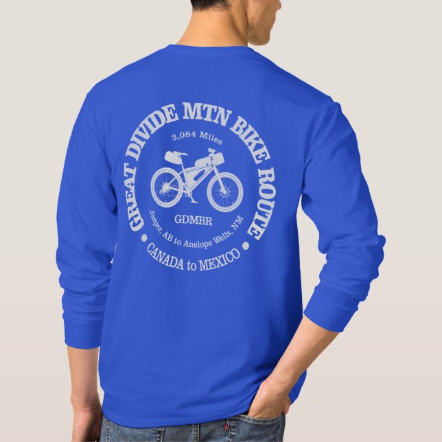 Great Divide Mountain Bike Route (MTB) T-Shirt (Rückseite)