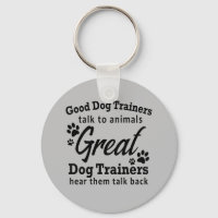 Great Dog Trainer Schlüsselanhänger Geschenk